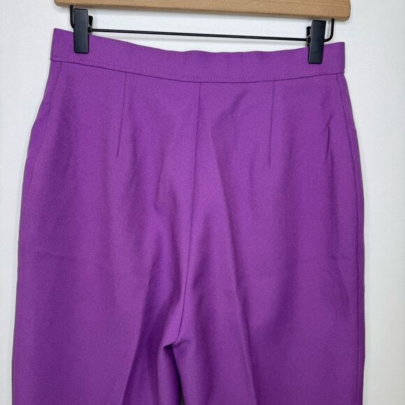 Vintage Levi's Bend Over Dress Pants Women's 6 (vintage 14) purple High-Rise - Picture 6 of 14